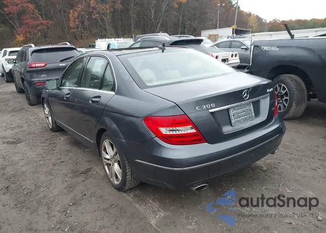 2014 Mercedes-Benz C 300 Luxury 4Matic from USA, damaged, VIN WDDGF8AB8EG190694